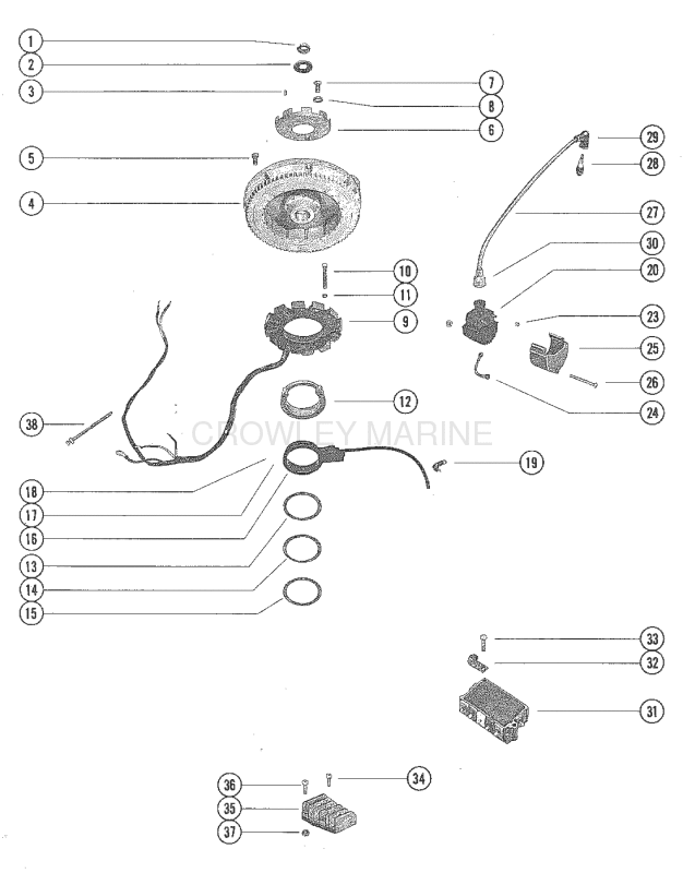 Flywheel Ignition Coil And Switch Box image