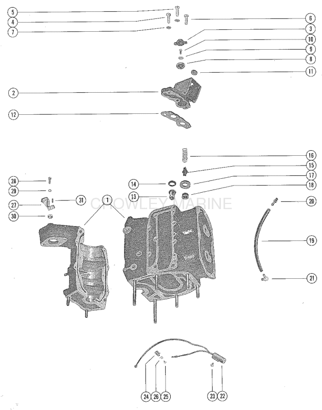 Cylinder Block And Coil Mounting Bracket image