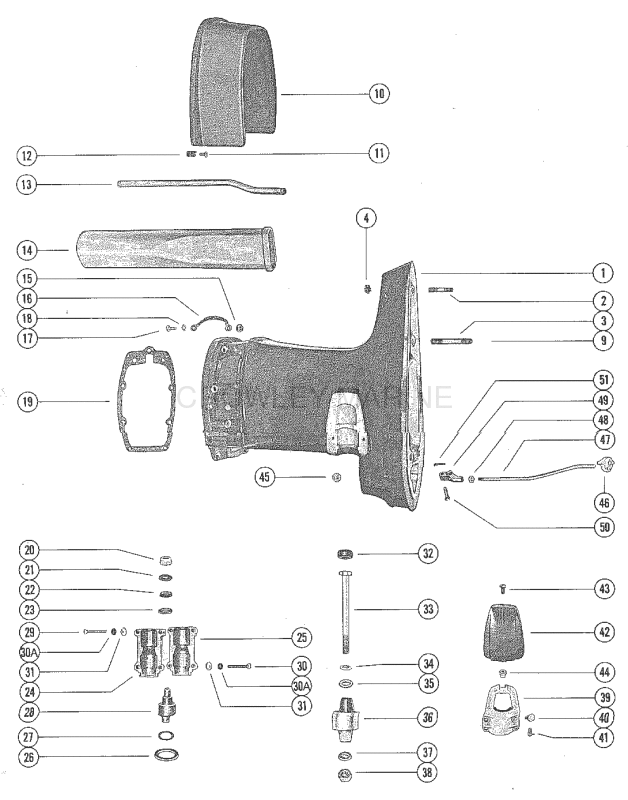 Drive Shaft Housing Assembly image