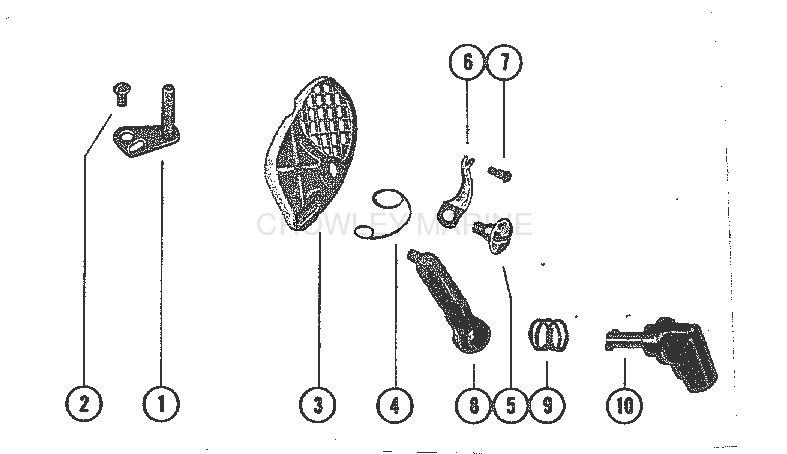 Carburetor Choke Linkage (40) image