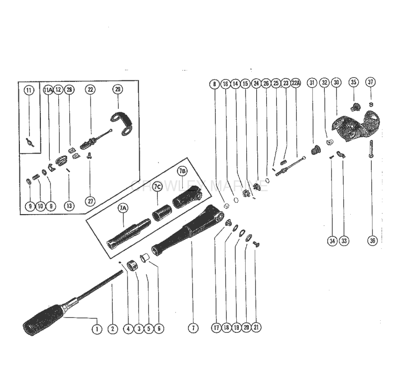 Steering Handle Assembly image