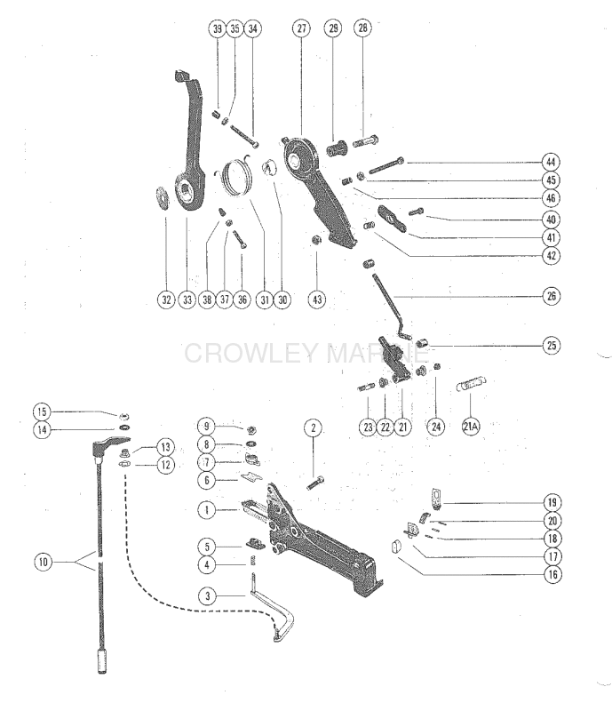 Throttle Lever And Shift Shaft image