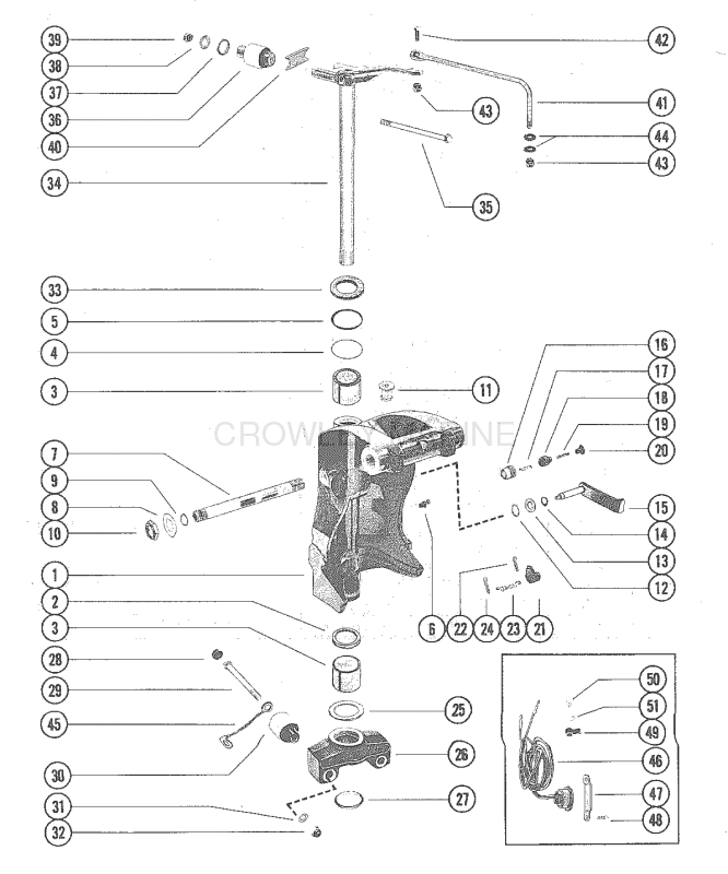 Swivel Bracket And Steering Arm image