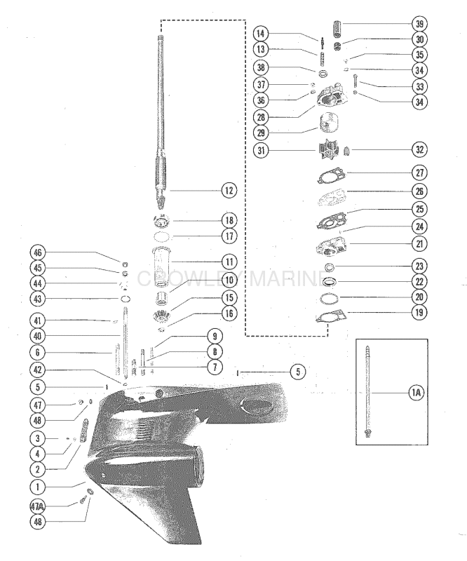 Gear Housing (Drive Shaft) image