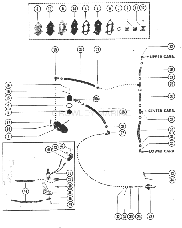 Fuel Pump And Fuel Line Assembly image