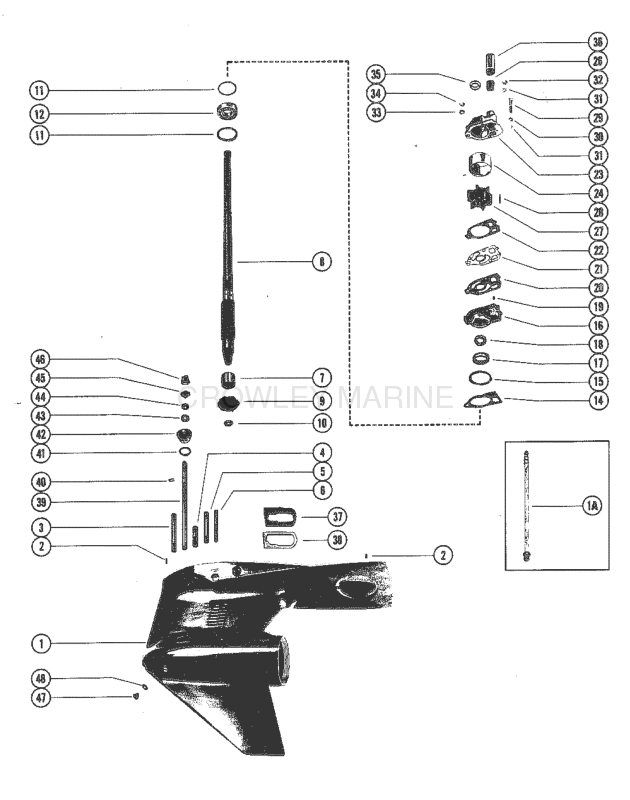 Gear Housing (Drive Shaft) image