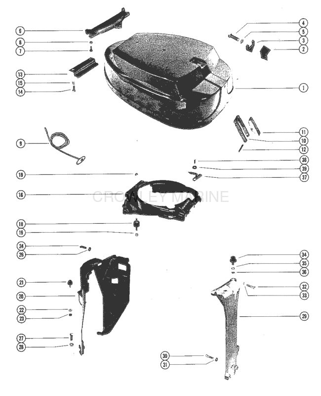 Top Cowl And Support Brackets image