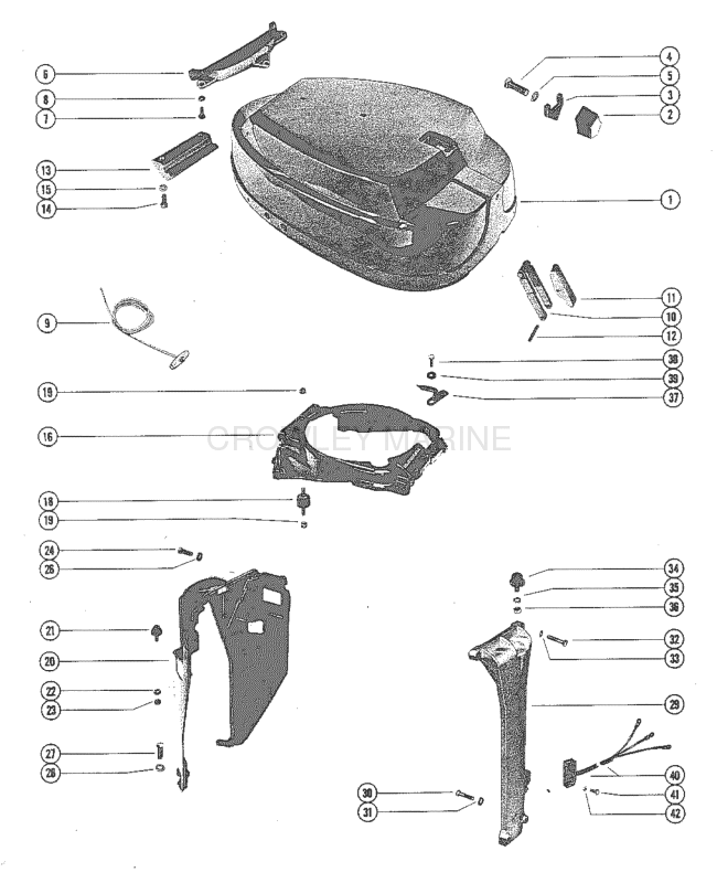 Top Cowl And Support Brackets image