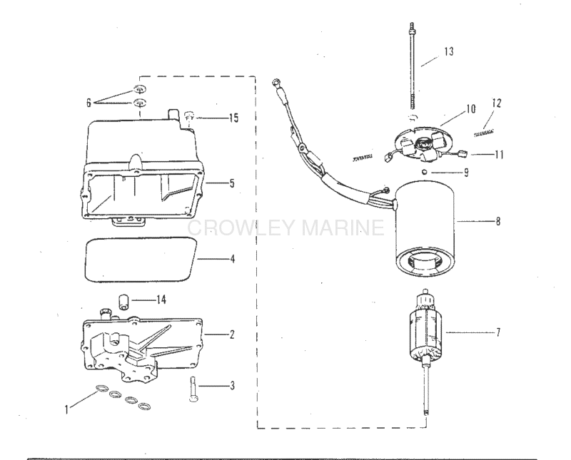 Hydraulic Pump Assembly (Plastic Reservoir) image