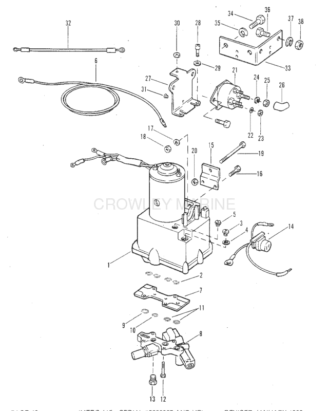 Power Trim Components (Without Circuit Breaker And Fuse) image