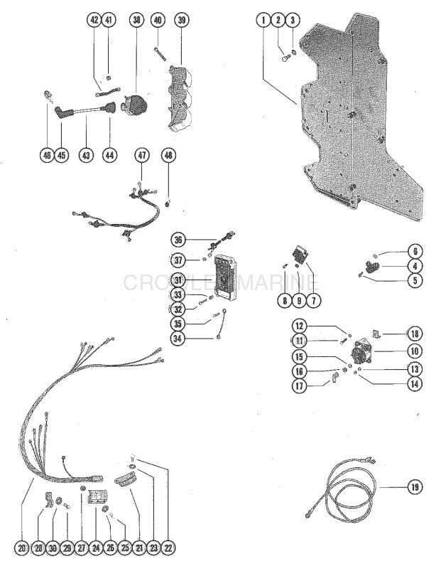 Wiring Harness Switch Box And Ignition Coil image