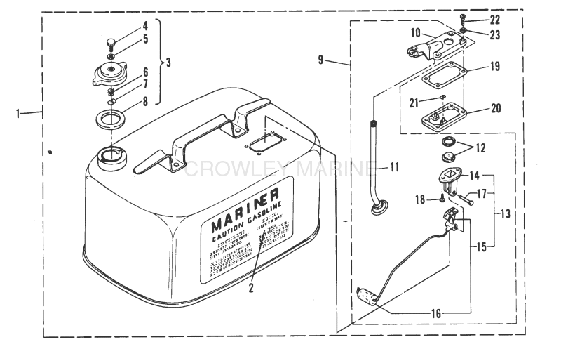 Fuel Tank Assembly (Not Original Equipment Tank) image
