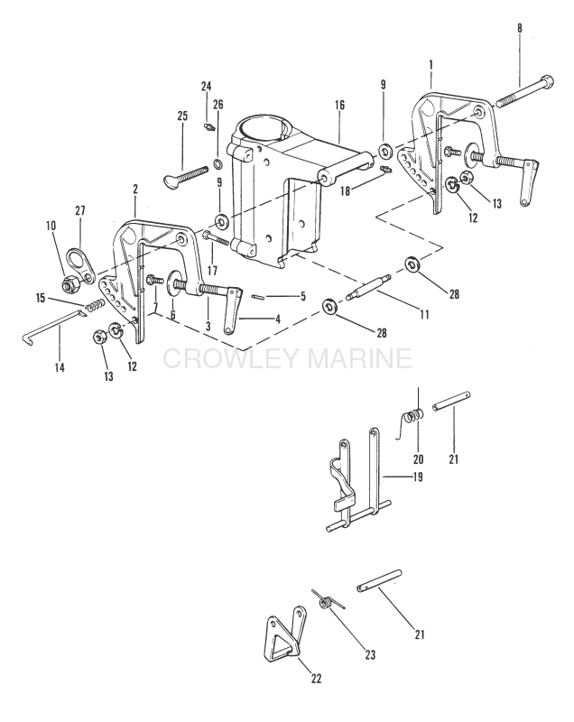 Clamp And Swivel Bracket image