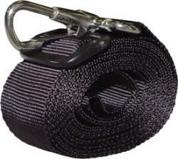 Replacement Bimini Strap, 96", Black - Seasense Replacement Bimini Strap, 96", Black - Seasense