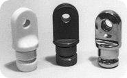 Int Eye End 3/4" Chromed Zamak Pair - Taylor Made Int Eye End 3/4
