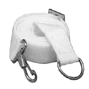 White Adjustable Tie Down Strap - 6' Pair - Taylor Made White Adjustable Tie Down Strap - 6' Pair - Taylor Made